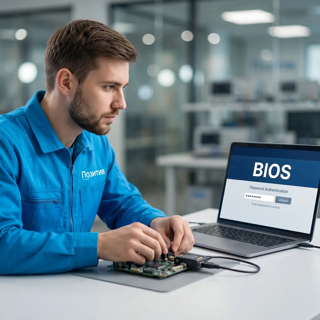 Снятие пароля BIOS ноутбука в Ростове-на-Дону