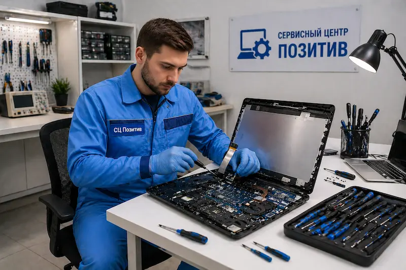 Замена шлейфа матрицы ноутбука в Ростове-на-Дону