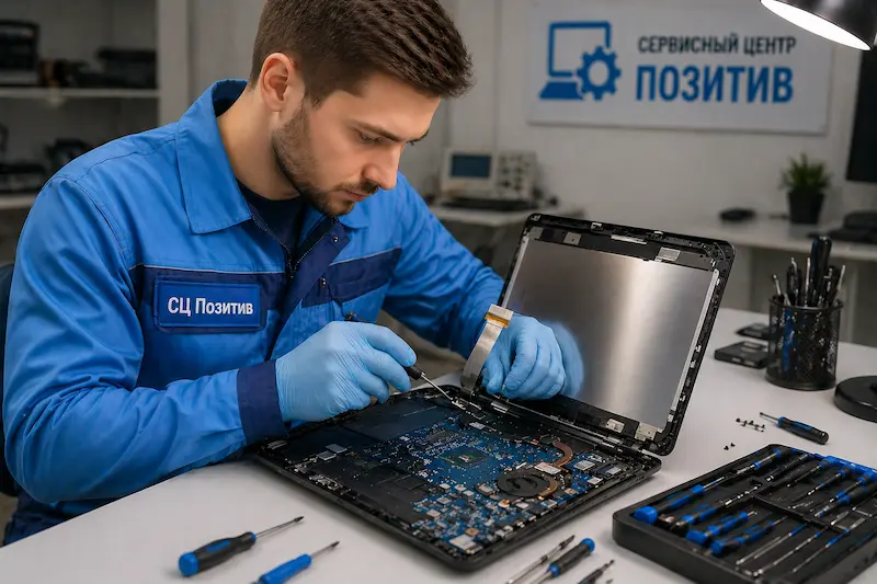 Ремонт шлейфа матрицы ноутбука в Ростове-на-Дону