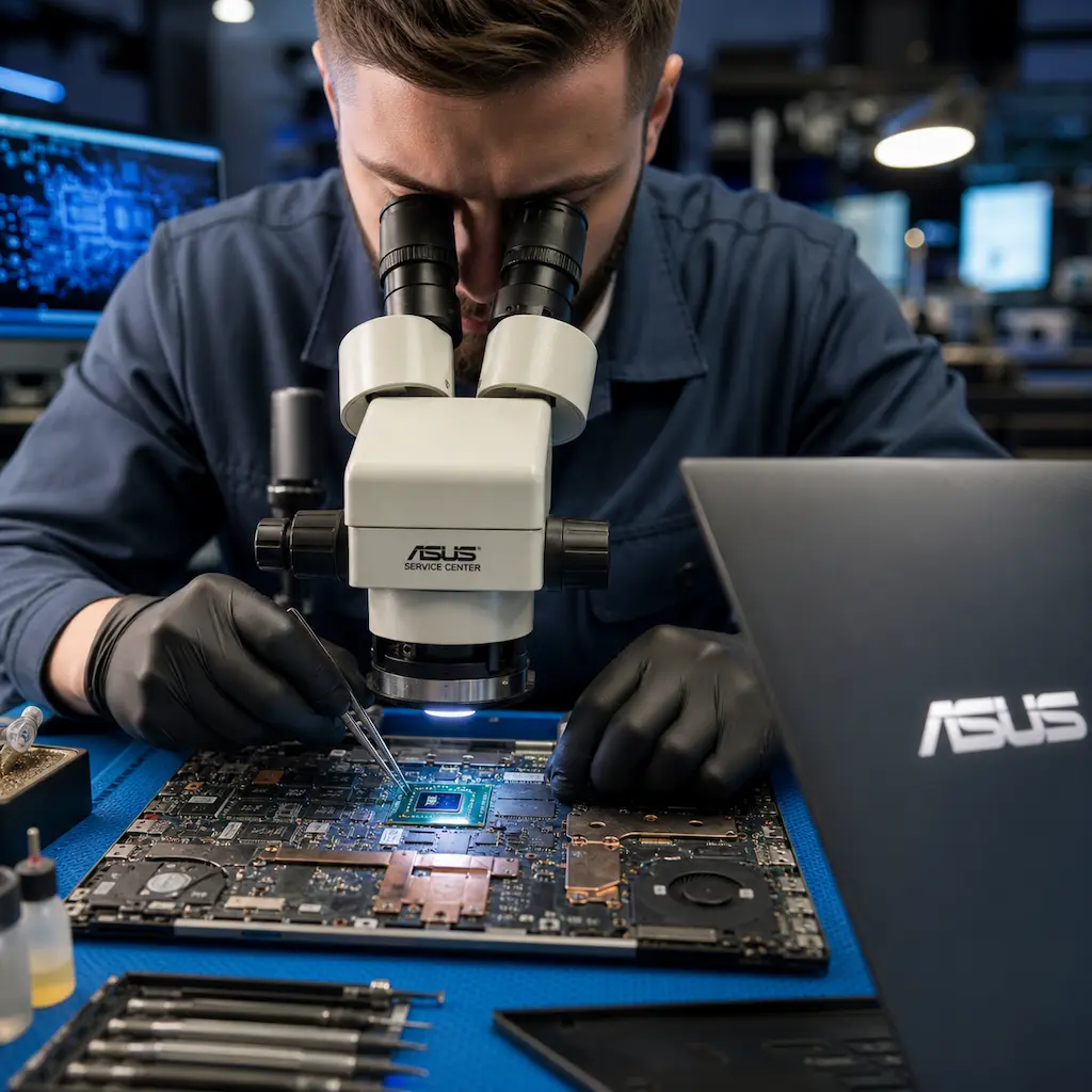 Замена видеокарты ноутбука Asus в Ростове-на-Дону