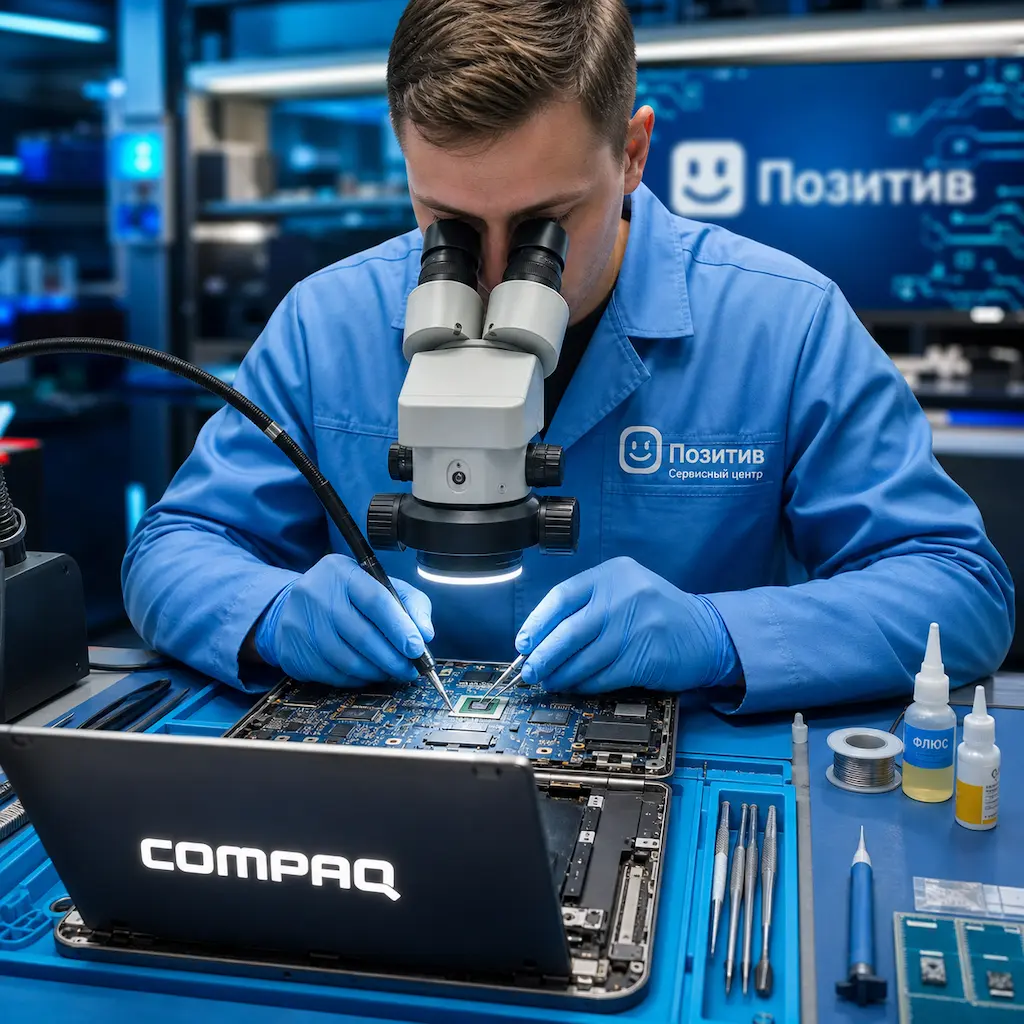 Замена видеокарты ноутбука Compaq в Ростове-на-Дону