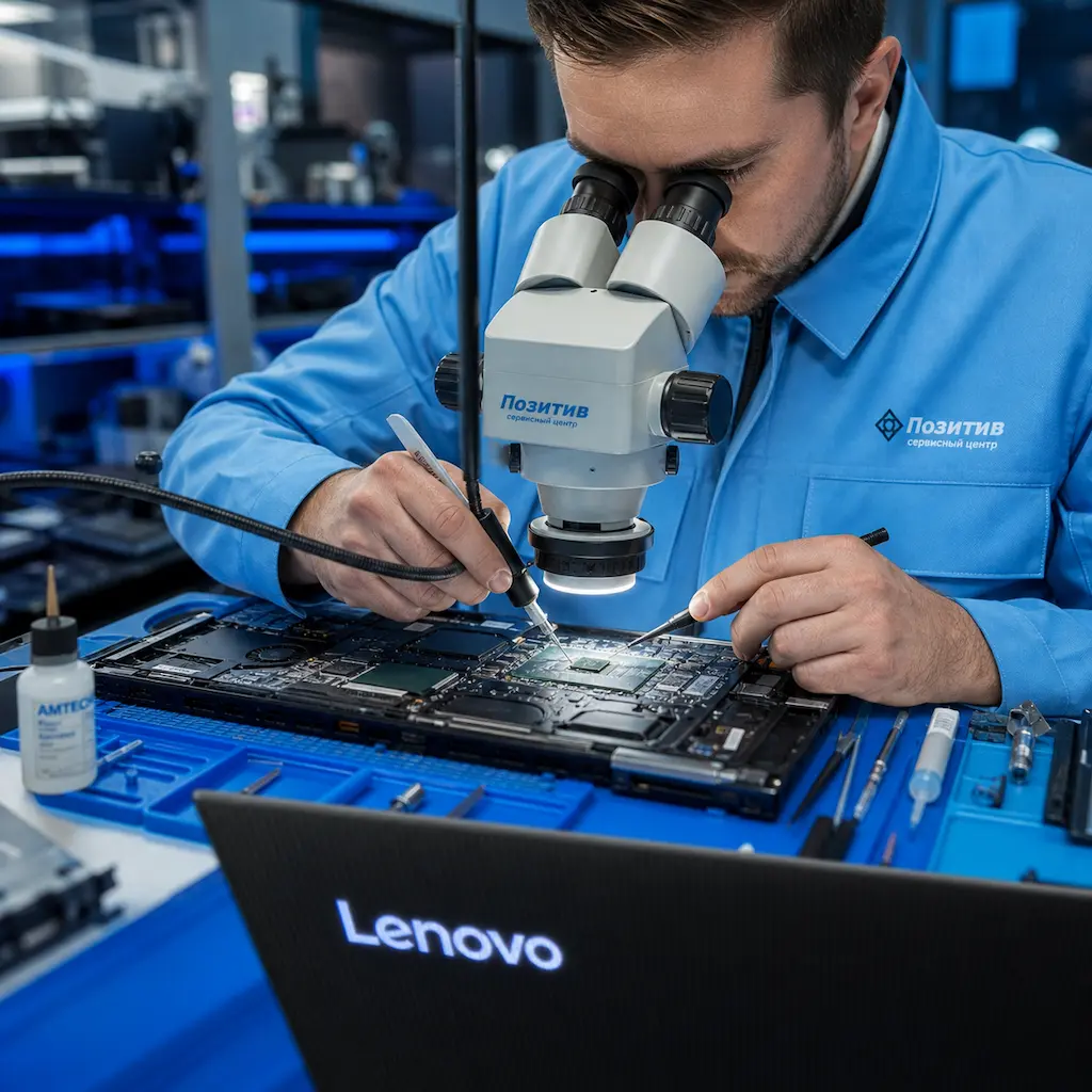 Замена видеокарты ноутбука Lenovo в Ростове-на-Дону