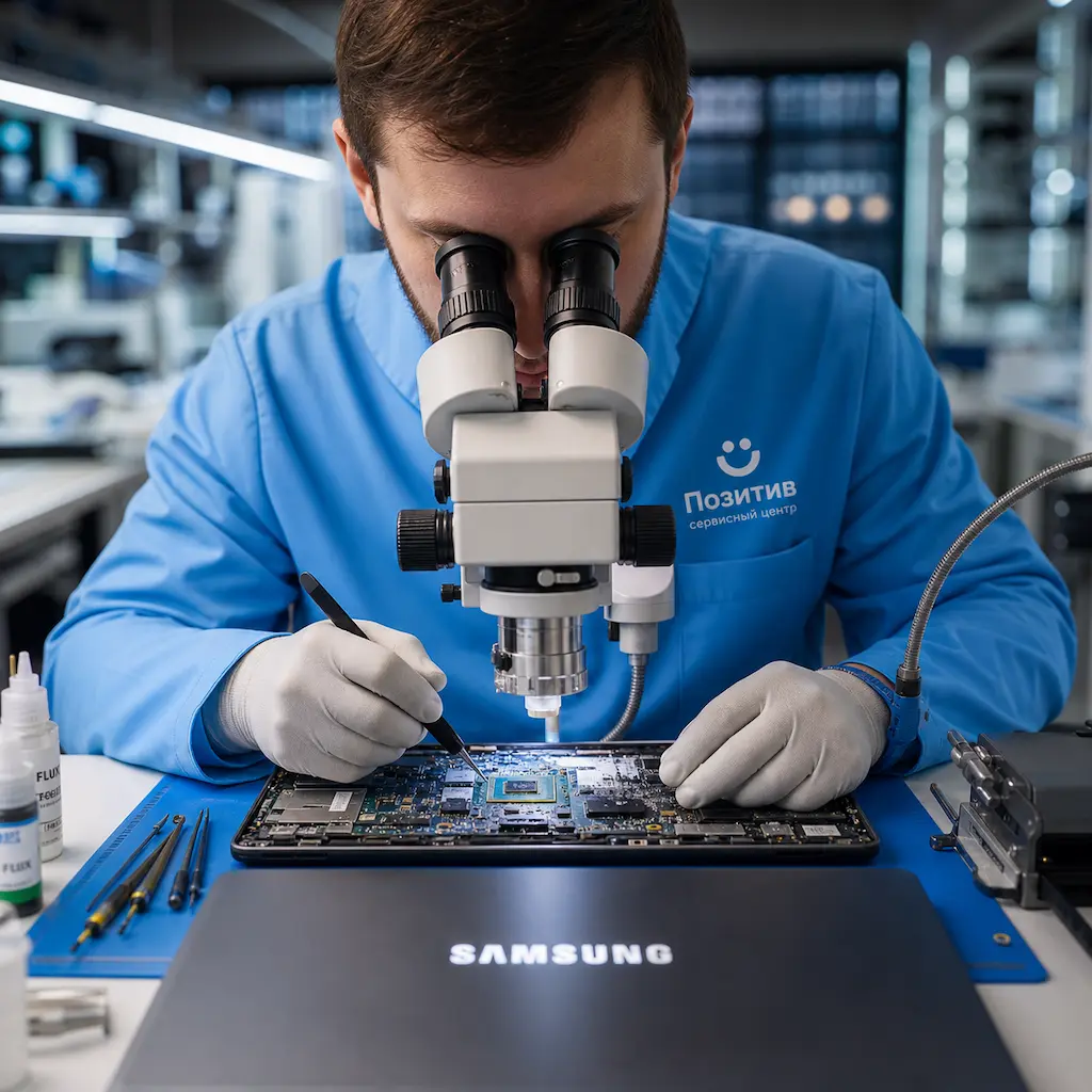 Замена видеокарты ноутбука Samsung в Ростове-на-Дону