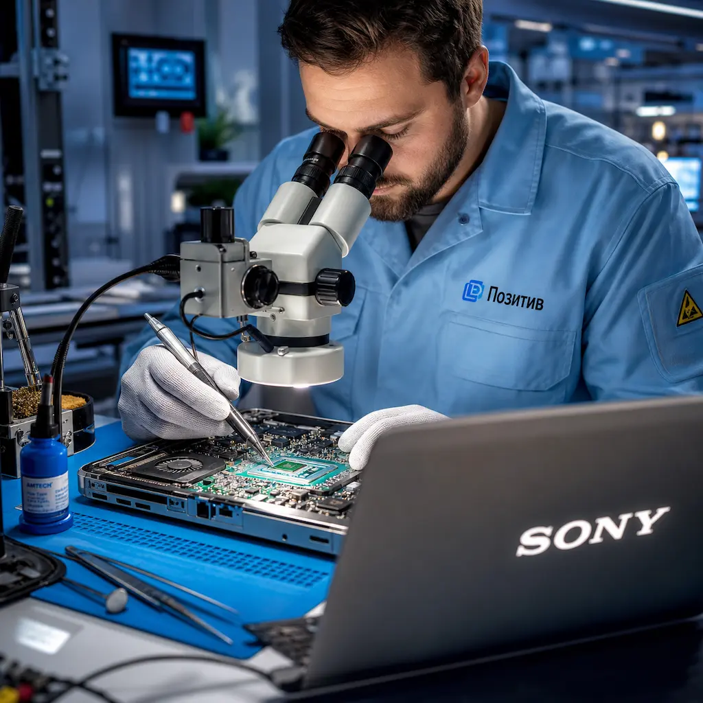Замена видеокарты ноутбука Sony в Ростове-на-Дону