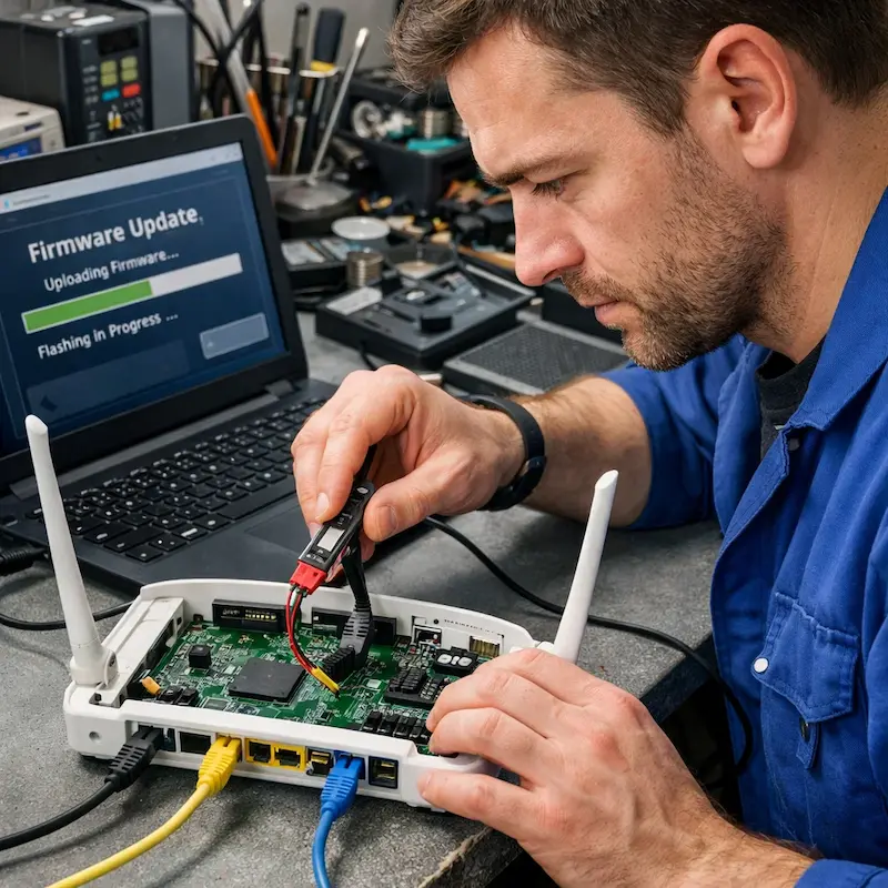 Обновление прошивки роутера в Ростове на Дону