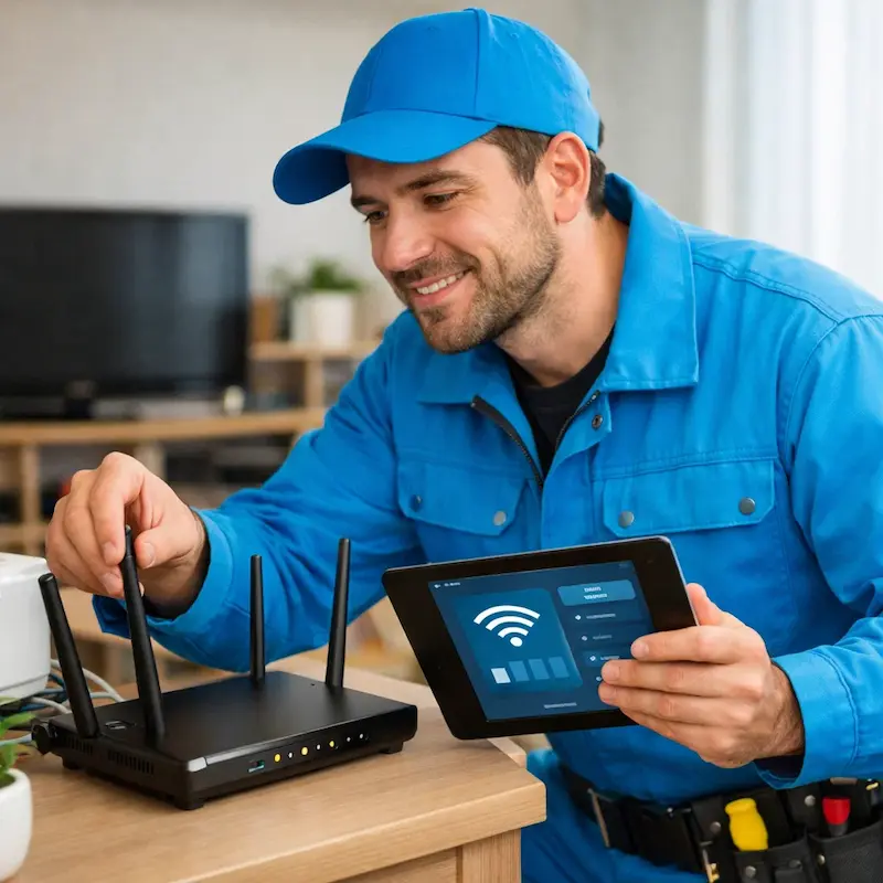 Настройка Wi-Fi для квартиры, дома и офиса в Ростове на Дону