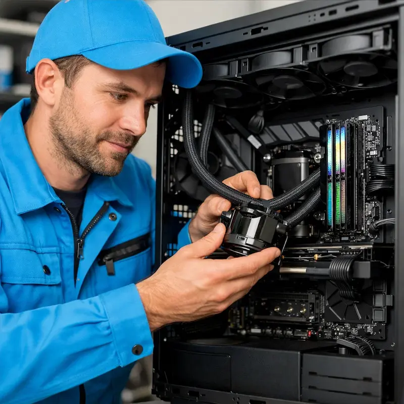 Установка СЖО на ПК в Ростове на Дону