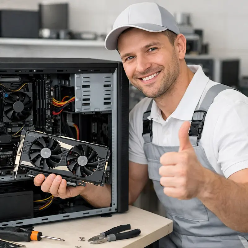Замена видеокарты ПК в Ростове на Дону