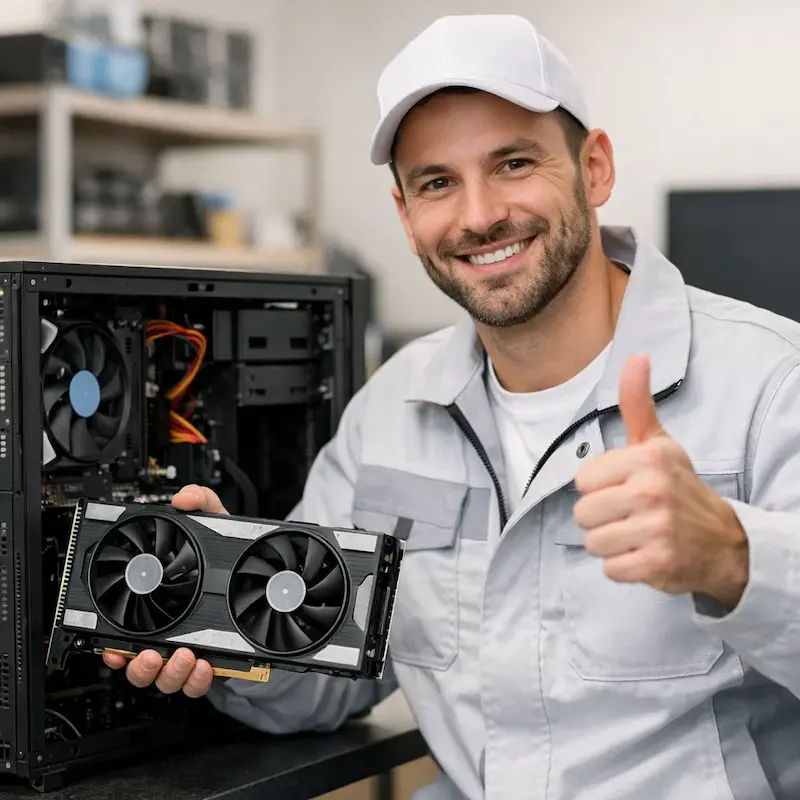 установка видеокарты на ПК в Ростове на Дону