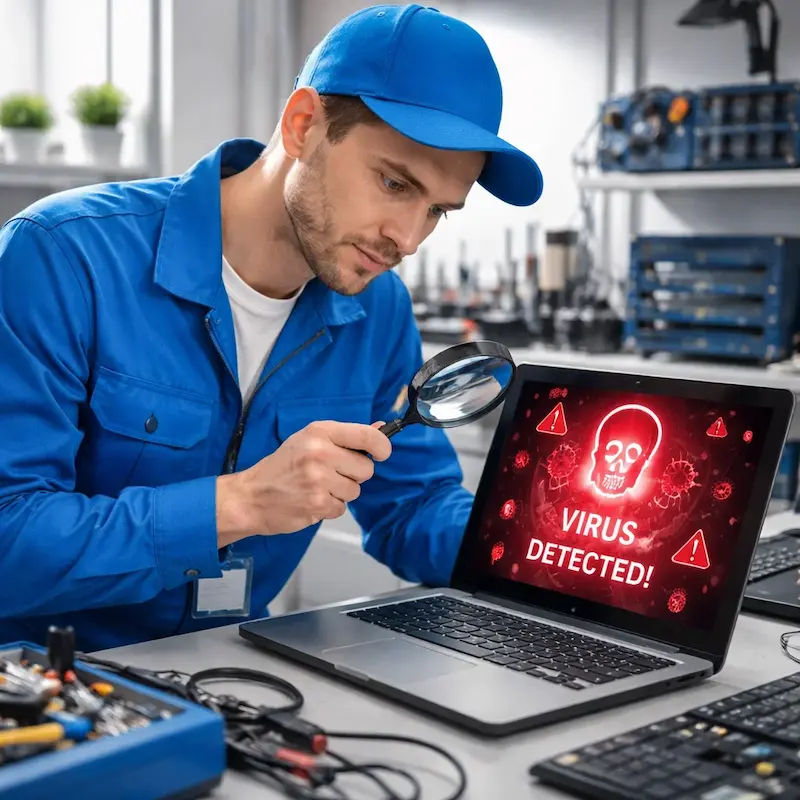 Поиск компьютерных вирусов в Ростове на Дону